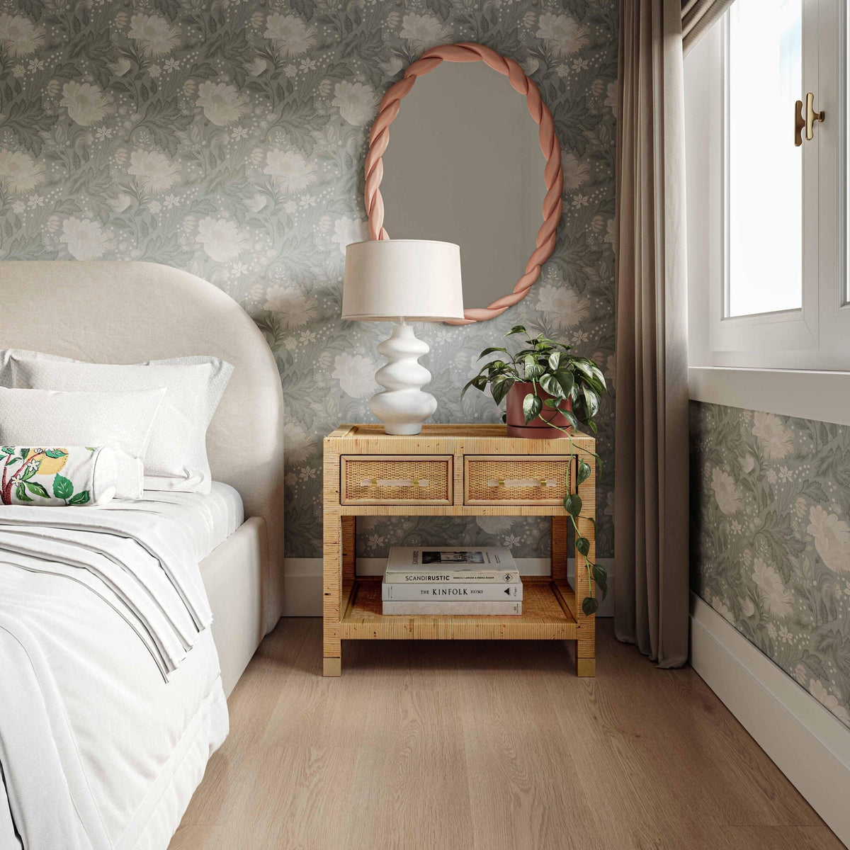 Textured Bed Frame Kara Textured Velvet Bed – Meadow Blu