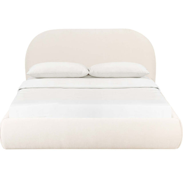 Bara Textured Velvet Bed Beds & Bed Frames