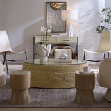 Barbados Oval Coffee Table Coffee Table 20BARB-CTOW 688933032154