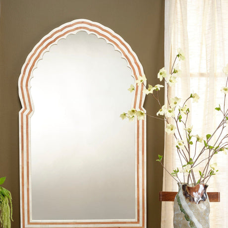 Bardot Bone & Wood Mirror Mirrors