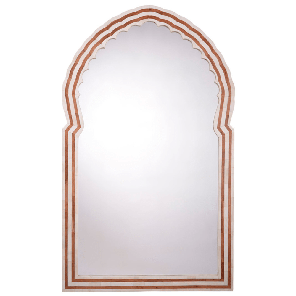 Bardot Bone & Wood Mirror Mirrors 6BARD-LGNA 688933039429