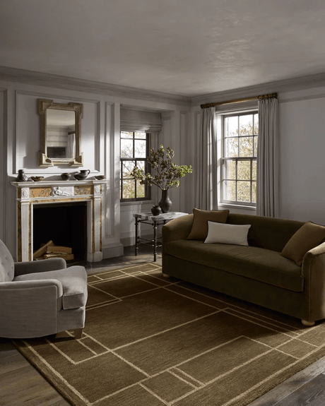 Barrow Olive/Natural Rug Rugs