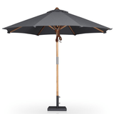 Baska Outdoor Round Umbrella Outdoor Lounge Furniture 242876-002 801542428334