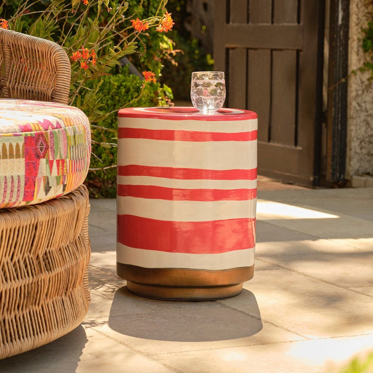 Belda Stool/Side Table Outdoor Furniture