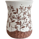 Bellina Ceramic Carved Stool/Side Table Outdoor Side Tables TOV-OC54698 793580647863