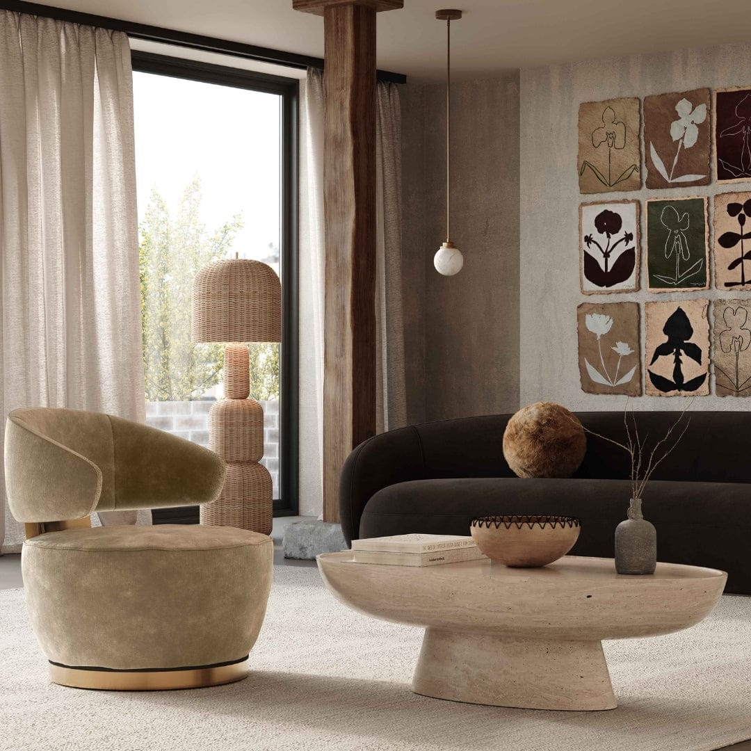 Benett Swivel Accent Chair Occasional + Accent Chairs