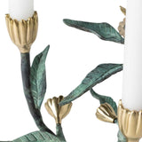 Bernadette Antique Gold Patina Candelabra Candleholders BP006195 08415971058868