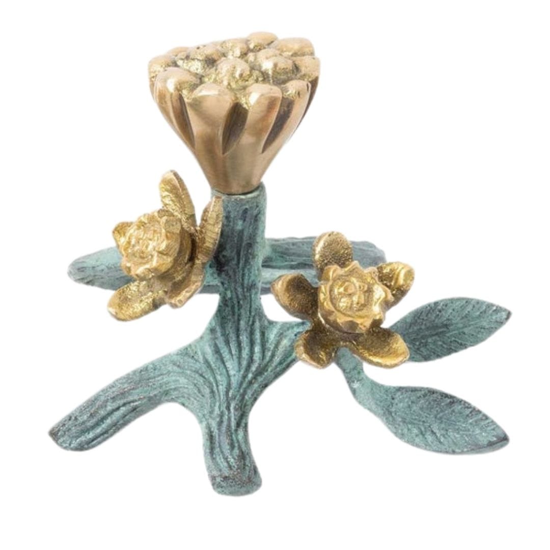 Bernadette Antique Gold/Patina Napkin Ring (Pack of 4) Kitchen Accessory BP006164 08415971058042