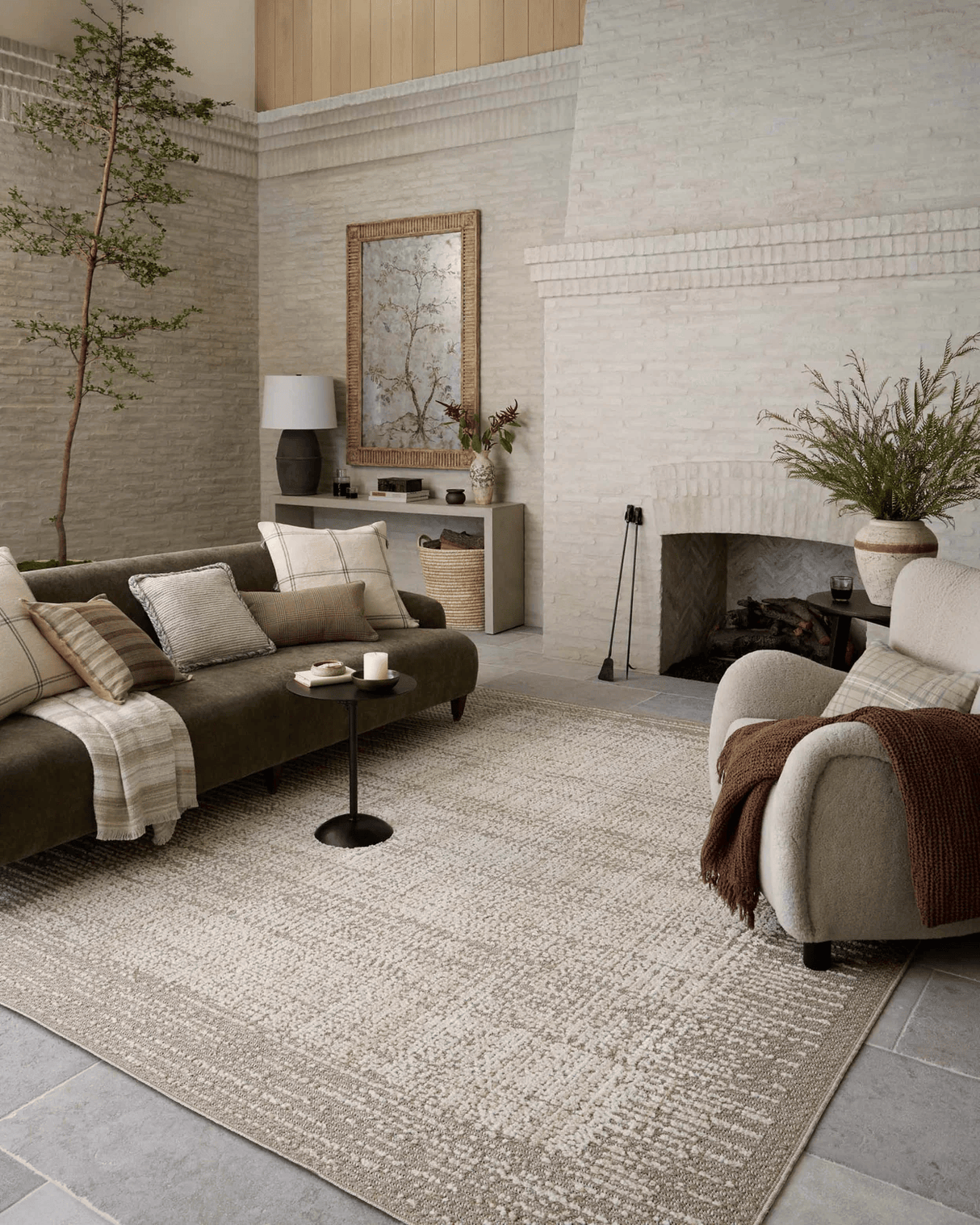 Bexley Natural/Taupe Rug Rugs