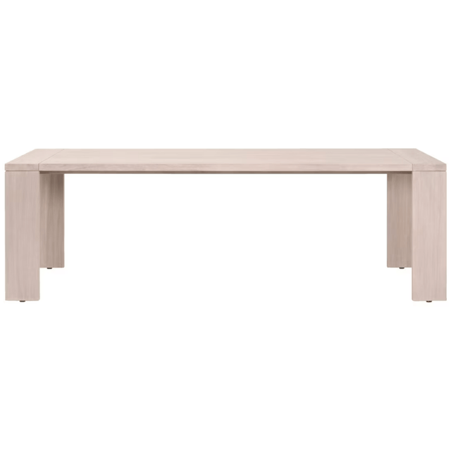 Big Sur Outdoor Dining Table Outdoor Furniture 6830-L.W-ET 842279146337