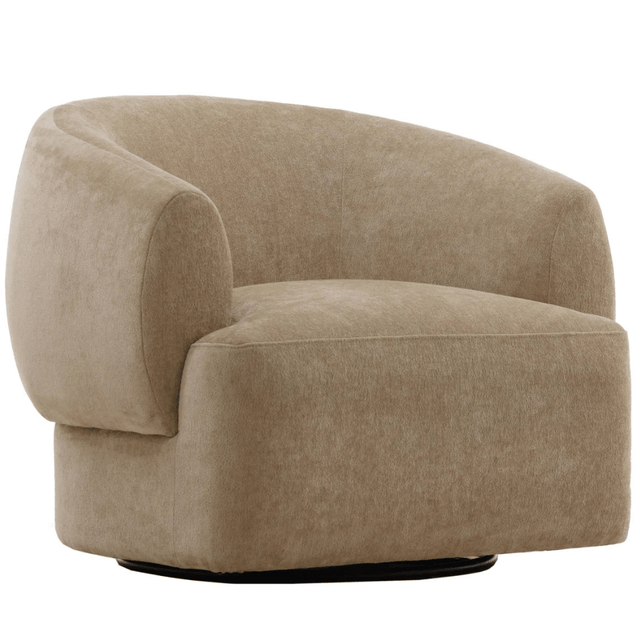 Billie Swivel Chair Accent Chair DOV39024-SAND