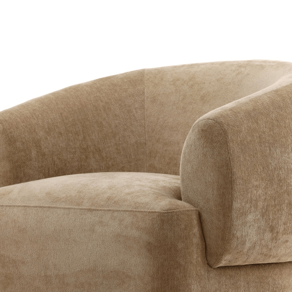 Billie Swivel Chair Accent Chair DOV39024-SAND
