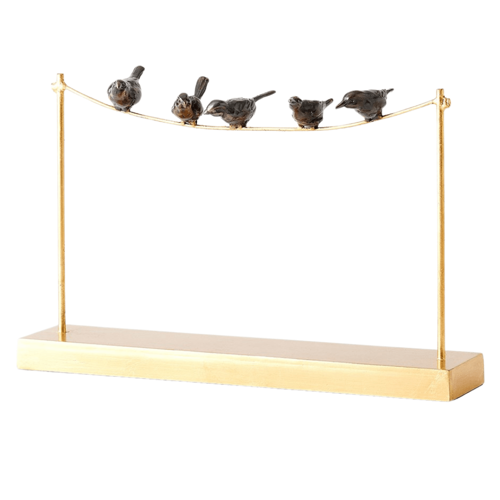 Birds on a Wire Decorative Object