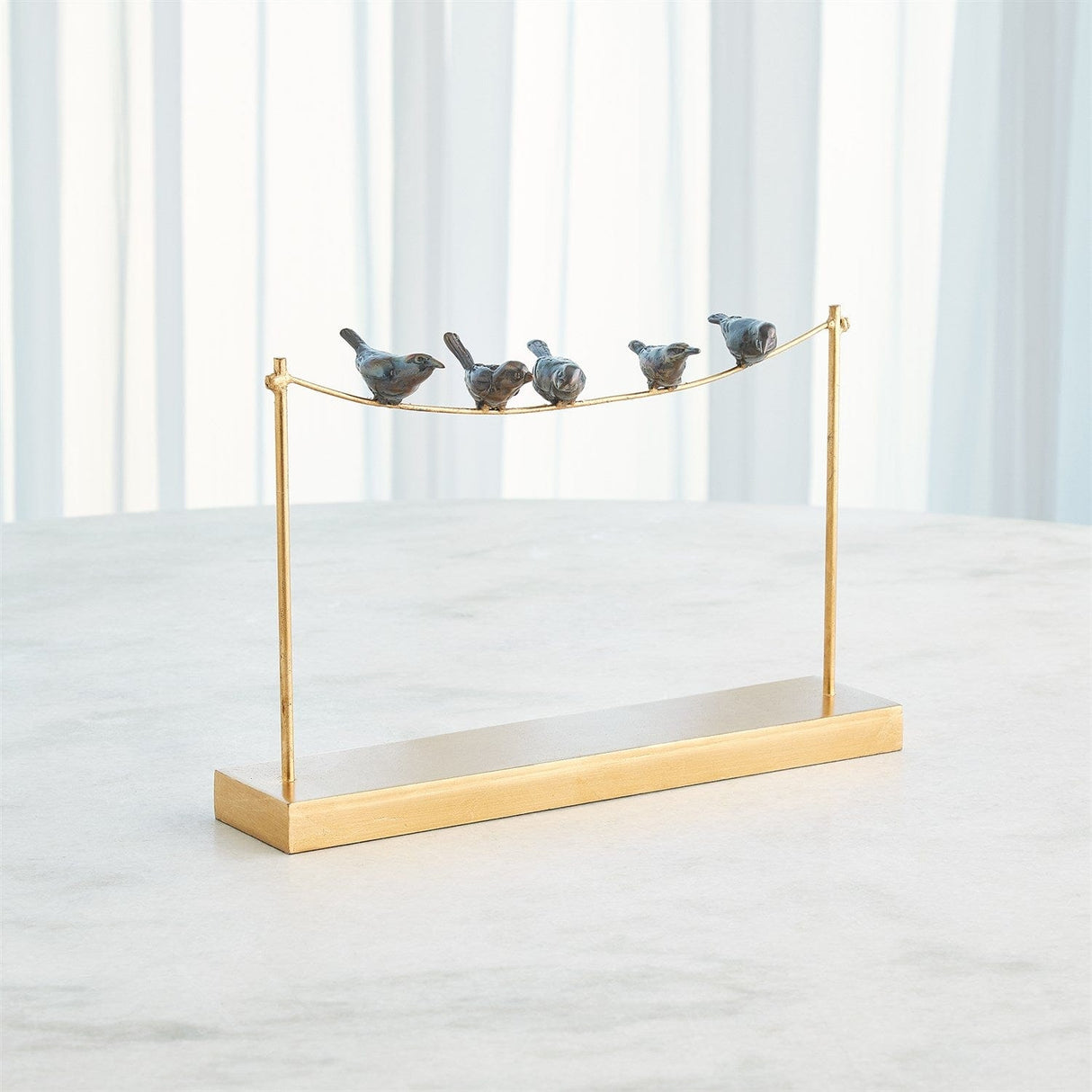 Birds on a Wire Decorative Object