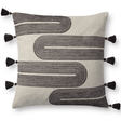 Black/Grey Pillow Throw Pillows PSETPBR0003BLGYPIL3 885369776144