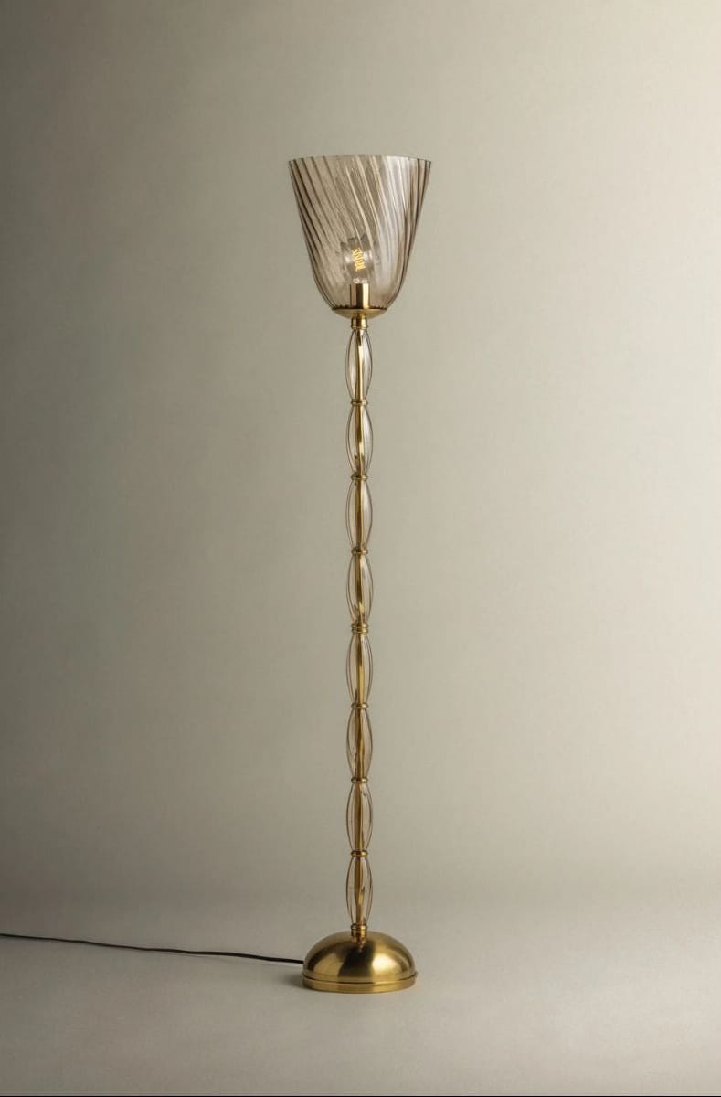 Bleecker Floor Lamp Floor Lamps L2463-AGB 197292789611