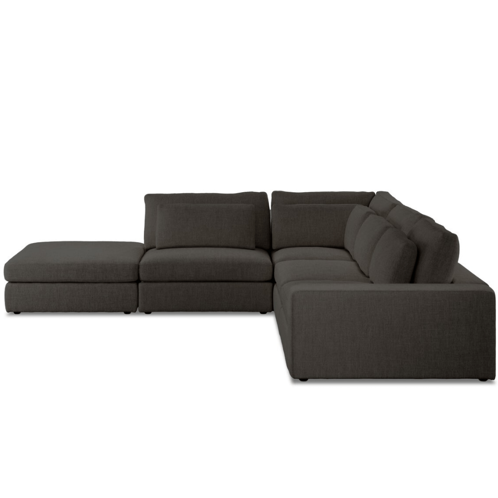 Bloor 4-Piece Sectional w/ Ottoman Sectional