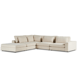 Bloor 4-Piece Sectional w/ Ottoman Sectional