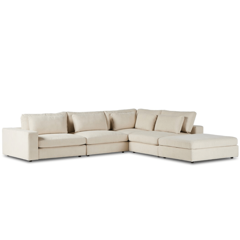 Bloor 4-Piece Sectional w/ Ottoman Sectional