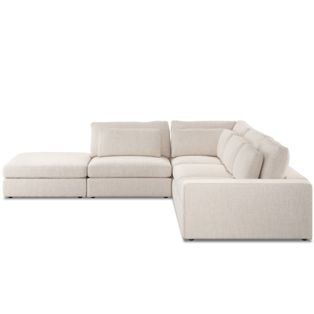 Bloor 4-Piece Sectional w/ Ottoman Sectional