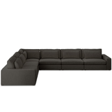 Bloor 6-Piece Sectional Sectional 106159-007 198394063692