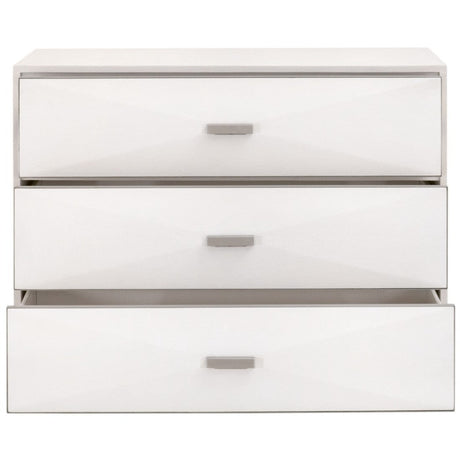 BLU Home Wynn 3-Drawer Nightstand Furniture