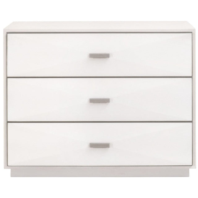 BLU Home Wynn 3-Drawer Nightstand Furniture