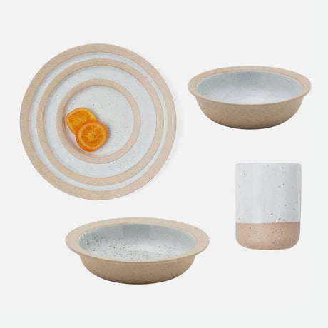 Blue Pheasant Rivka Dinnerware (Pack of 4) Teal Tabletop