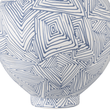 Blue Zag Vase Vases