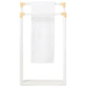 Bolzano Freestanding Towel Rack Bath Accessory 06BOLZ-WH-TRFS20X36