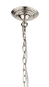 Borealis Hexagon Pendant - Tall Pendant Lighting 5BORTAL-PEWH 688933017359