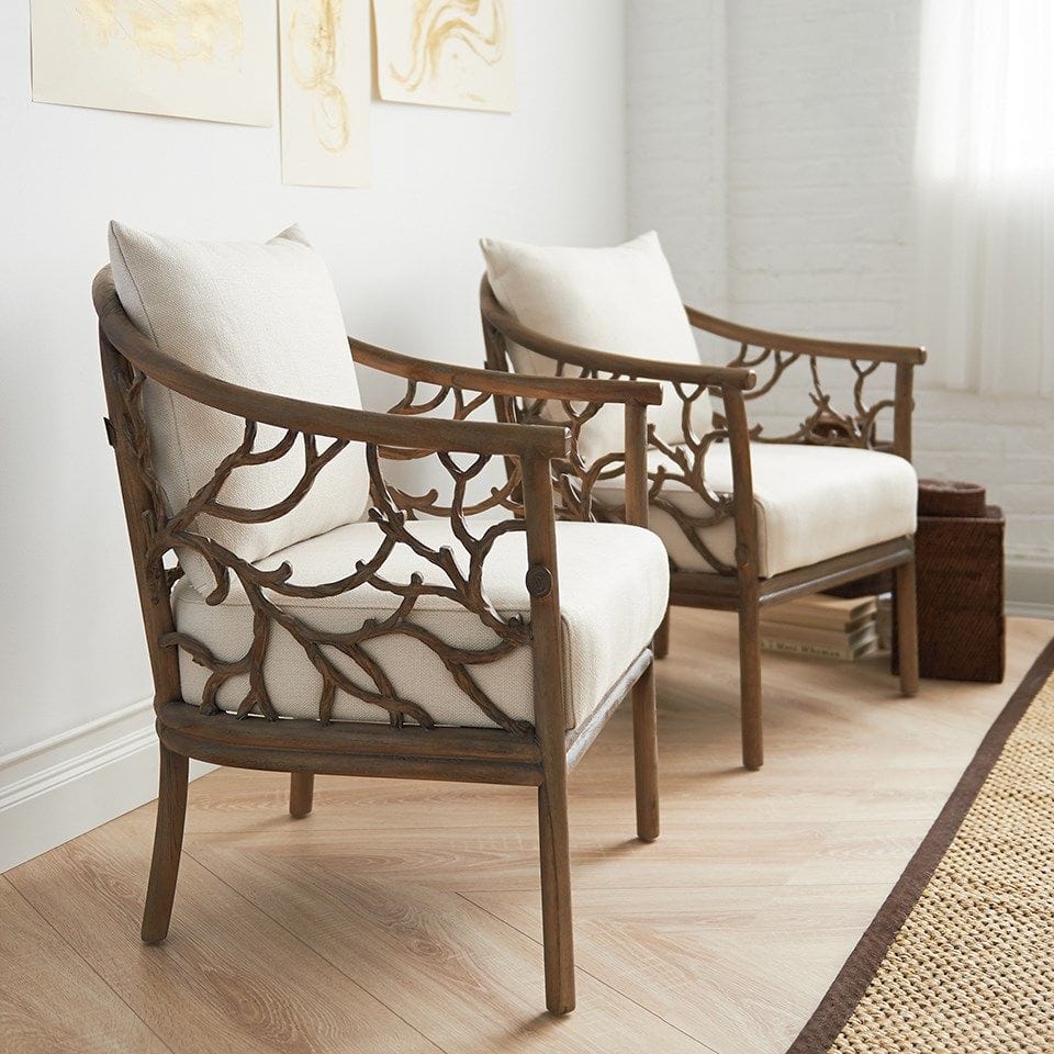 Bosco Arm Chair – Meadow Blu