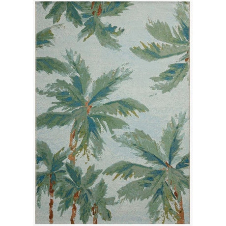 Botanical Indoor/Outdoor Rug Outdoor Rugs BOTABOT-04SKGR253B 885369810732