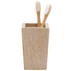 Bowen Brush Holder Bath Accessory 01BOWE-NAT-BHST