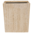 Bowen Wastebasket Bath Accessory 01BOWE-NAT-WBRT