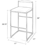 Bradbury Counter + Bar Stool Bar + Counter Stools