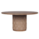 Brandt Round Dining Table 60" Outdoor Dining Furniture 248911-001 198394082143