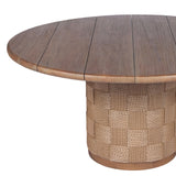 Brandt Round Dining Table 60" Outdoor Dining Furniture 248911-001 198394082143