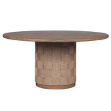 Brandt Round Dining Table 60" Outdoor Dining Furniture 248911-001 198394082143