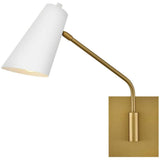 Bray Swing Arm Single Light Sconce Wall Sconces