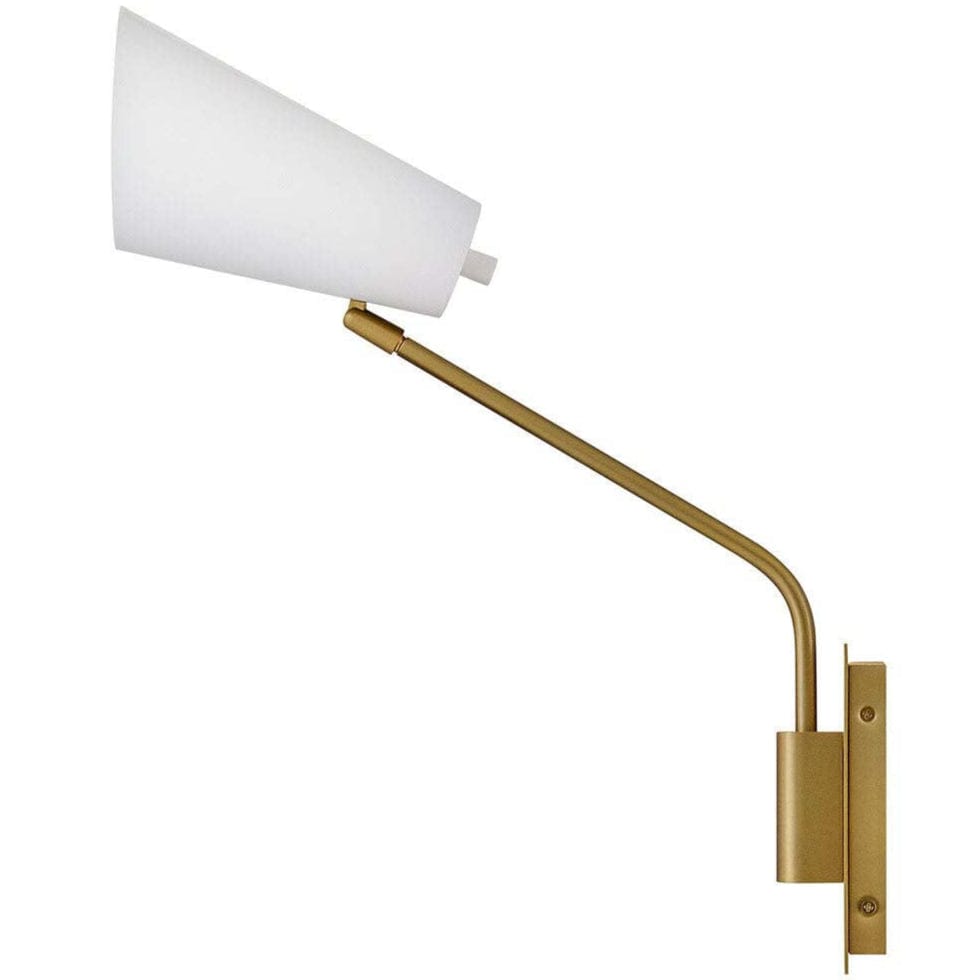 Bray Swing Arm Single Light Sconce Wall Sconces