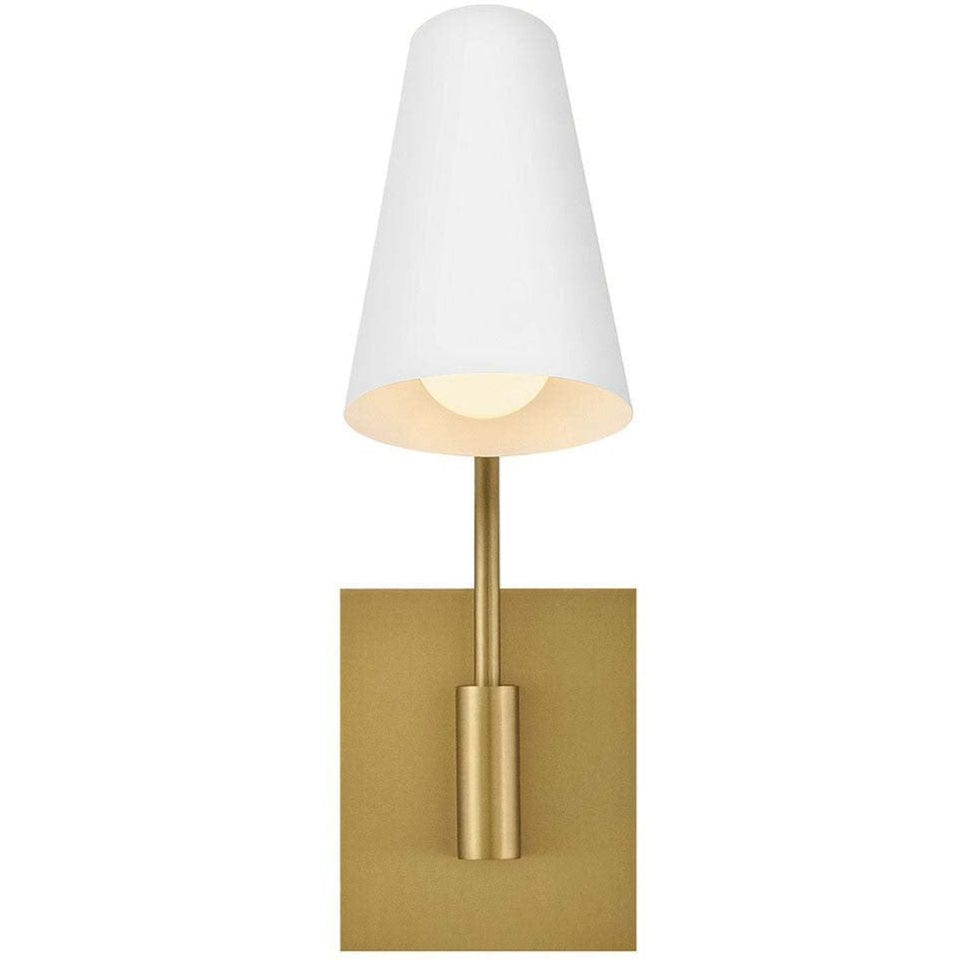 Bray Swing Arm Single Light Sconce Wall Sconces