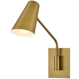 Bray Swing Arm Single Light Sconce Wall Sconces