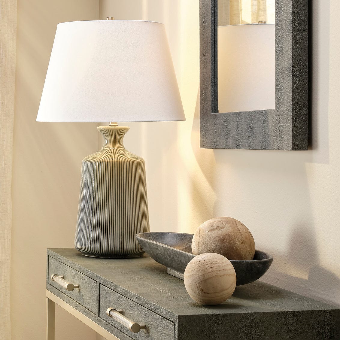 Brenton Table Lamp Table Lamps LS9BRENTONGR 688933037524