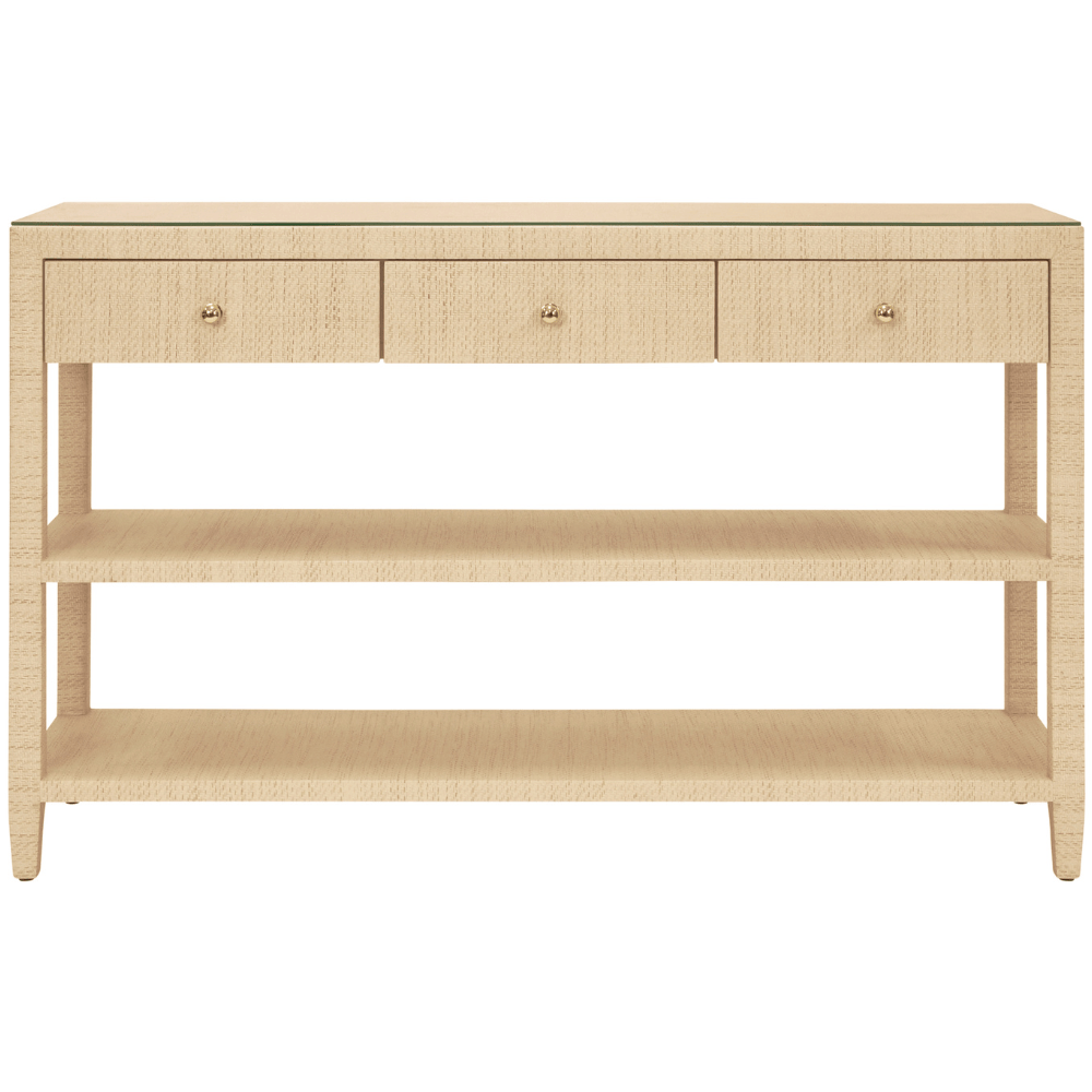 Briar Console Table Bookcases, Tall Cabinets + Shelving BRIAR NAT 607629010894