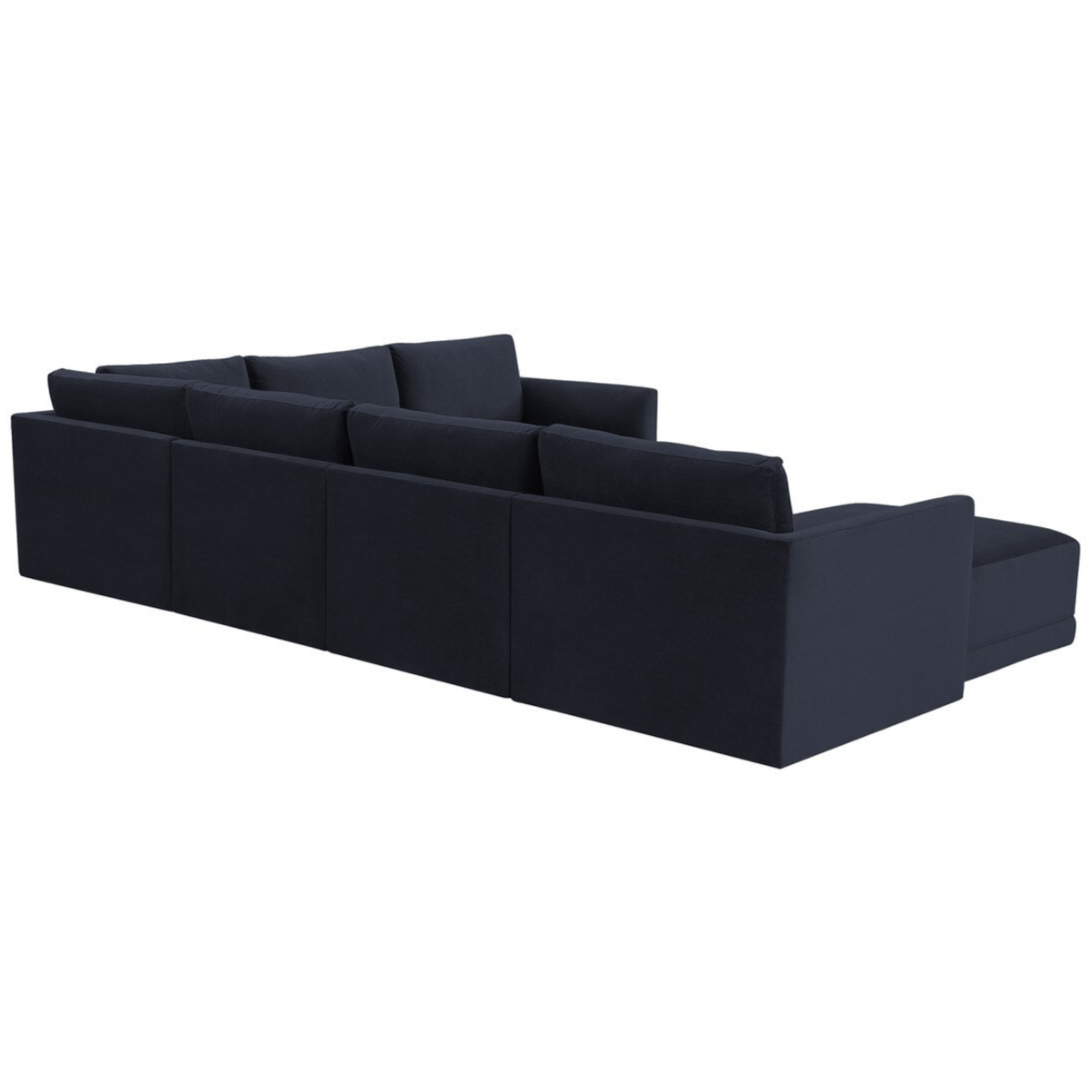 Briarwood Velvet Modular Chaise Sectional Sectional