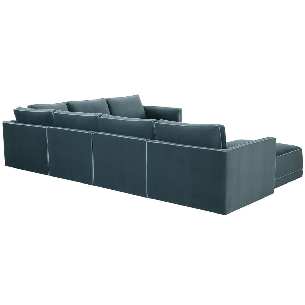 Briarwood Velvet Modular Chaise Sectional Sectional