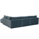 Briarwood Velvet Modular RAF Sectional Sectional