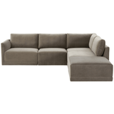 Briarwood Velvet Modular RAF Sectional Sectional REN-L03110-SEC4-R