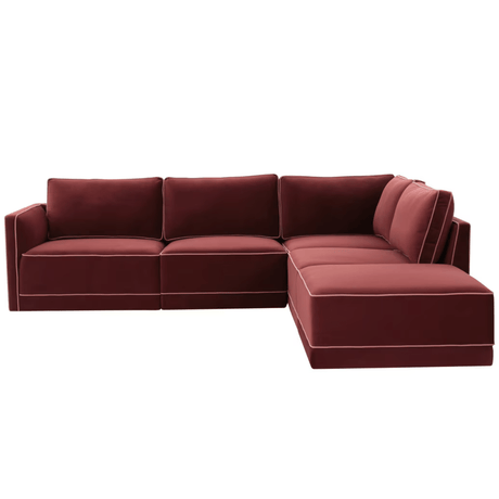 Briarwood Velvet Modular RAF Sectional Sectional REN-L03140-SEC4-R